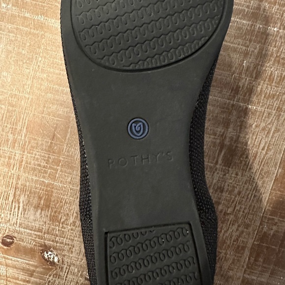 Rothy’s The Point Solid Black flats - Picture 3 of 6